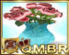 QMBR Roses Vase Pink