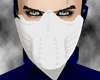 blue/wht ninja mask