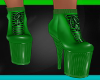 Tara Green PVC Boots