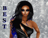 Blanca Black & Blue Lock