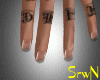 WoLF Hand Tattoo
