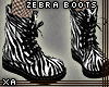 : Zebra Boots