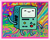 Adventure time_BMO.background [Animated]+ cutout+ Body Sparkles