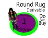 Round Rug Derivable