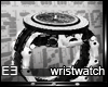 -e3- Black wristwatch