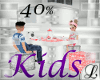 KIDS TEA TABLE 40%