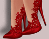 E* Red Valentine Heels