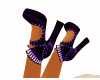 ~Diva~Purple Crown Heels