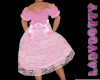 kid pink party dress