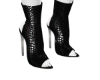 𝕴 Leather Black Heels