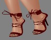 !R! Red Wrap Lace Heel 2