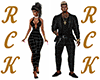 RCK§Plaid Suit Couple F