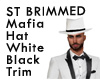 ST MAFIA WHITE BRIMMED