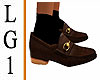 LG1 Brown Suede Shoes