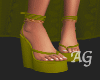 A.G. Green Summer Sandal