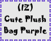 (IZ) Cute Plush Purple
