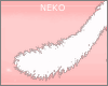 ` Neko White Fuzzy tail