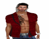 mens red dress shirt