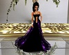 Purple Lace Ball Gown 1
