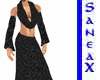 ~sX Elegant Black Gown