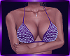 purple bikini top
