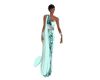 Freedom Teal Gown