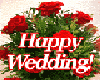 Happy Wedding Roses