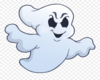 Halloween ghost sticker