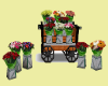 Carro de flores
