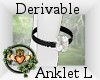 ~QI~ DRV Poof Anklet L