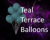 TEAL TERRACE BALLOONS