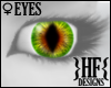 }HF{ Cat Eyes - YGrn [F]