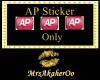 Sticker AP