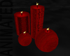 MLM Floor Candles Red