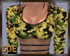 Camo and Net Top