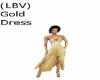 (LBV) Gold Dress