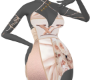 *Cream LV Dress