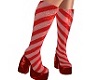*CandyCane Knee Boots*