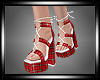 Plaid Red Platforms