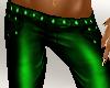 [MS]Leather Pants Green