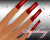 [S]Blood Red Nails