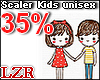 Scaler Kids Unisex 35%