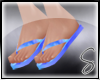 §cool blue flip flops§