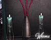 Winter Home Candle Decor