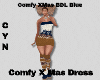 RLL Comfy XMas Dress Blu