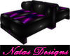 purple pvc couch