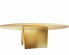gold cake table