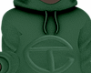 designer hoodie green M
