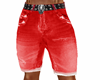 RED CHRISTMAS SHORTS