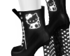 black hello kitty boots